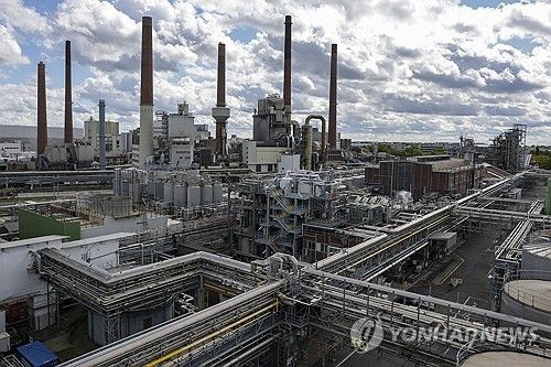 독일의 화학 공장 BASF