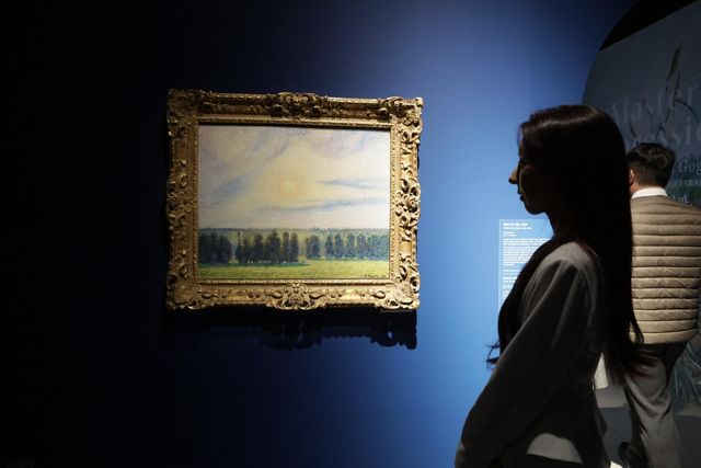  '인상파, 찬란한 순간들: 모네, 르누아르, 반 고흐 그리고 세잔' 전시회