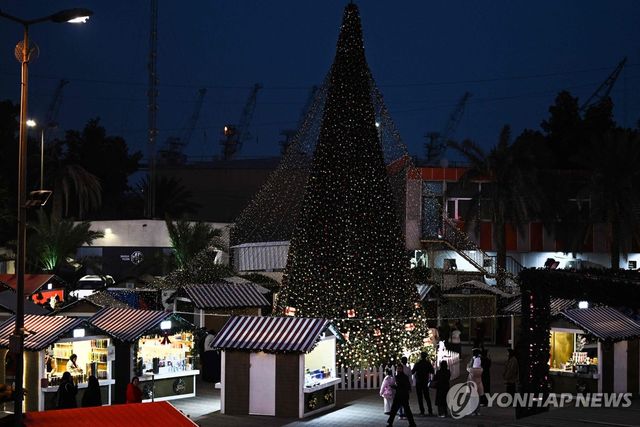 이라크의 크리스마스 조명