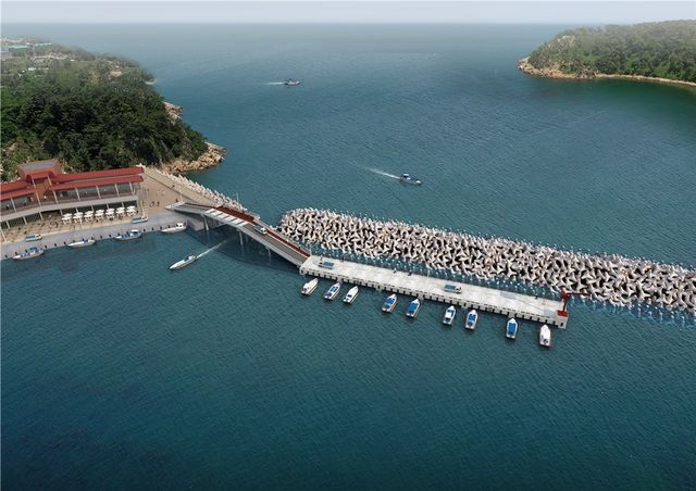 일산항 어촌 신활력 증진사업 조감도