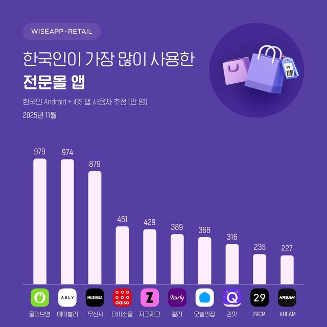 [와이즈앱·리테일 제공. 재판매 및 DB금지]