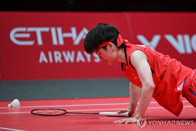 안세영과 결승전 치르는 왕즈이