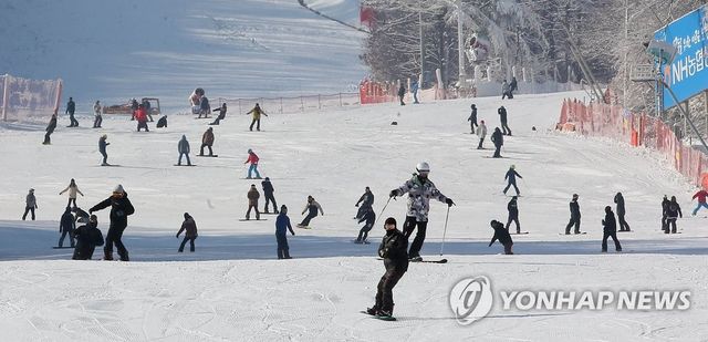 겨울스키장 시즌 개막