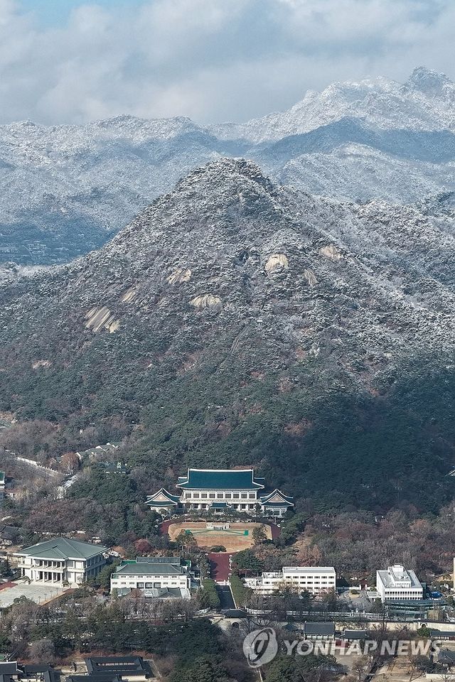 서울의 아름다운 설경