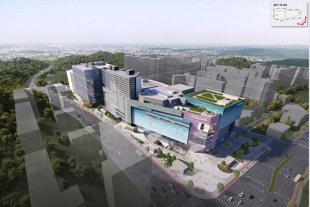 서부트럭터미널 도시첨단물류단지 복합시설용지 개발사업 조감도