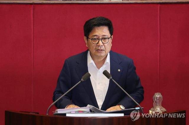 김장겸 의원, 방송문화진흥회법에 대한 무제한 토론