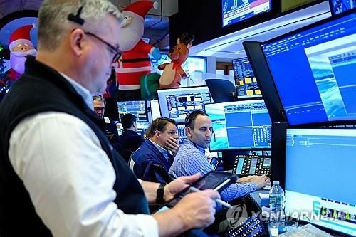 뉴욕증권거래소의 트레이더