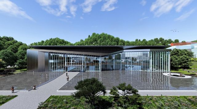 포항시립미술관 조감도