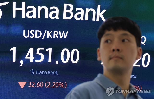 환율, 3년만에 최대폭 하락...