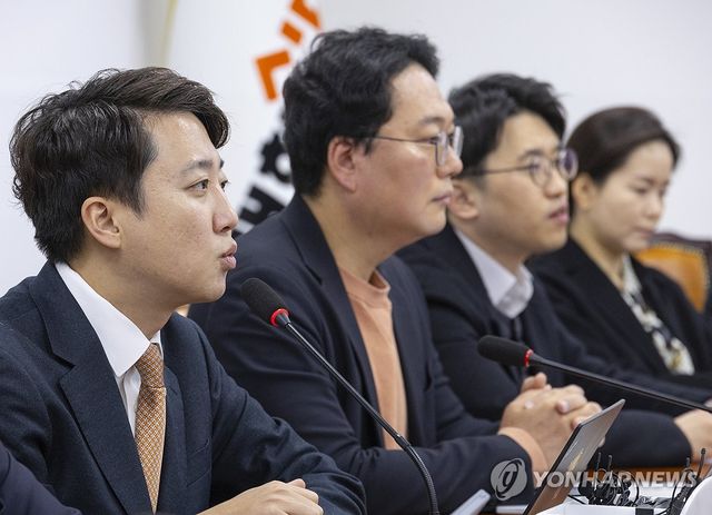 통일교 특검법 관련 발언하는 이준석 대표