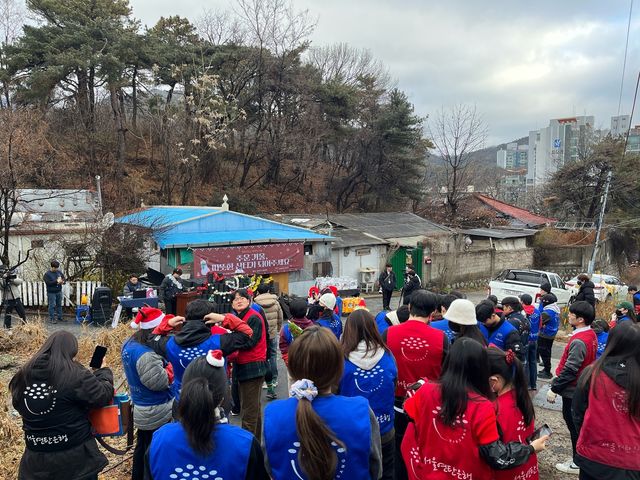연탄은 가장 따뜻한 크리스마스 선물