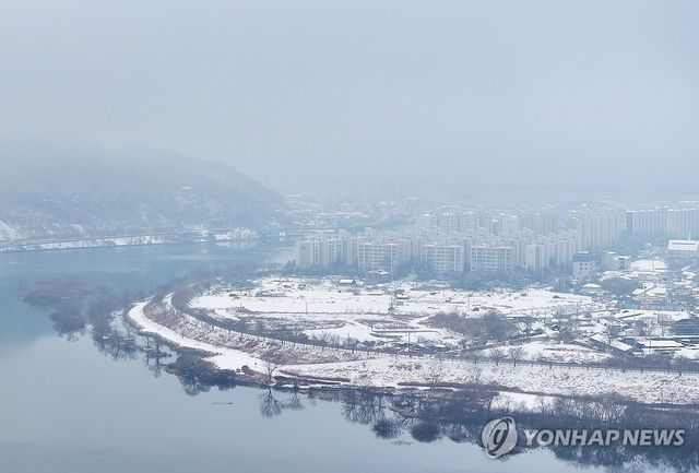설국이 된 춘천