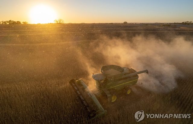 미국 네브래스카주의 농장 모습