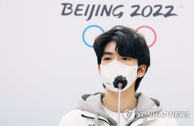 [올림픽] 취재진 질문에 답하는 '톱5' 차준환