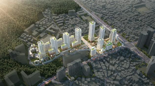 개봉동 49번지 일대 주택정비형 재개발사업 조감도