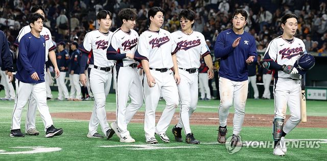 한일 2차전 무승부…희망 본 류지현호