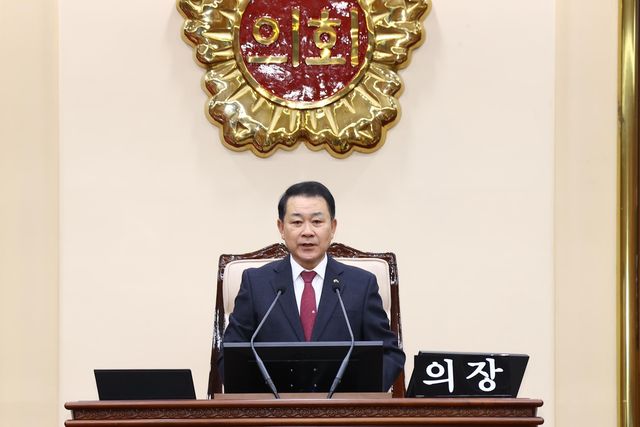 김시성 강원특별자치도의회 의장