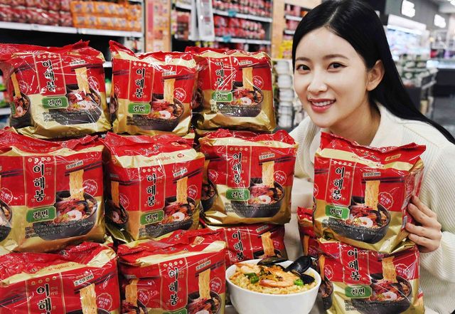 이해봉 짬뽕 라면 건면