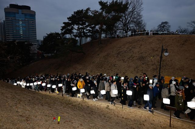 2025년 1월 1일 몽촌토성 해맞이 행렬