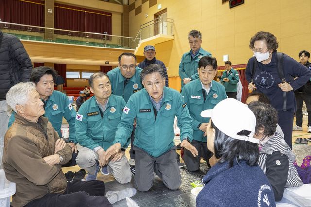 경북도의회 산불 피해 주민 의견 청취