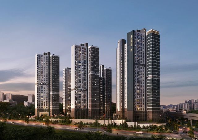 용인푸르지오클루센트 투시도