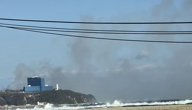 강릉 강동면 야산 화재