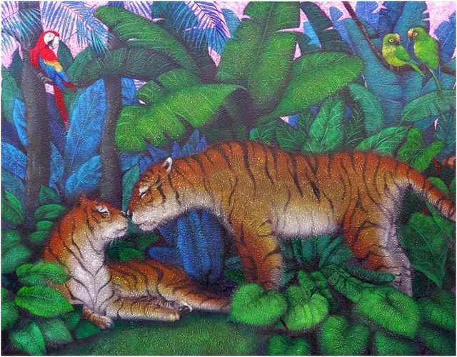 송수정 작 '빛을 안은 정원'