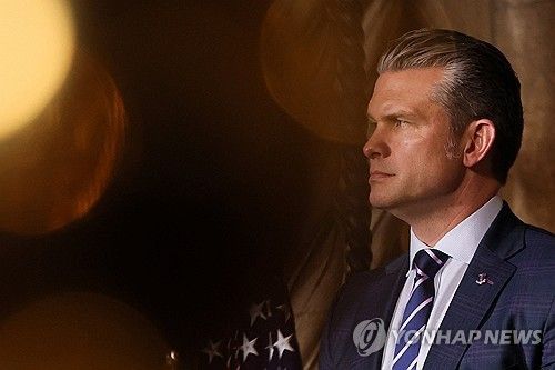 피트 헤그세스 미 국방장관