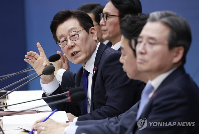 이재명 대통령, 부처 업무보고 발언