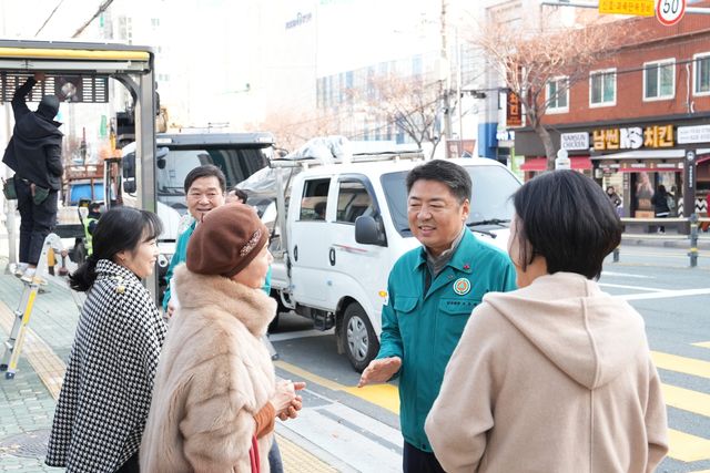 오은택 남구청장 모습