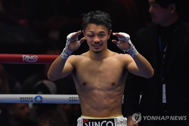 승리를 거둔 나카타니 준토