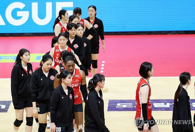 연패한 페퍼저축은행