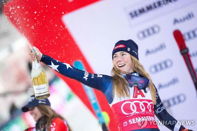 우승 자축하는 시프린