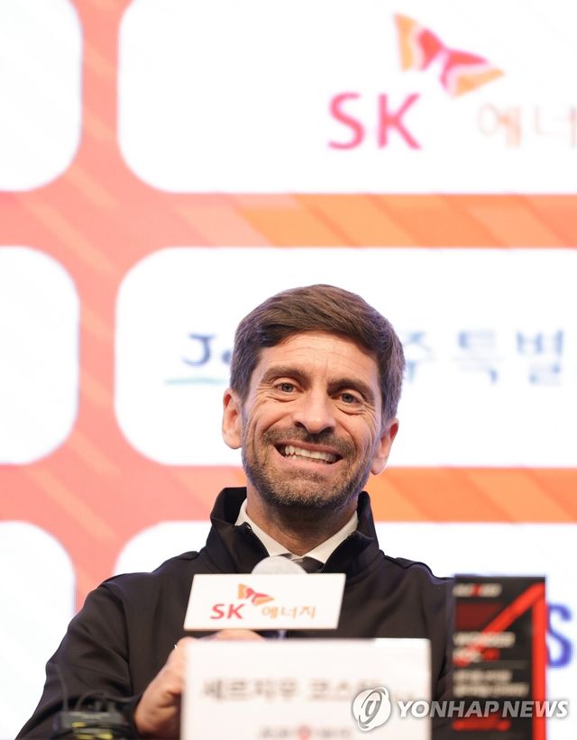 '벤투의 오른팔' 세르지우 코스타 감독, 제주 FC 신임 감독 취임