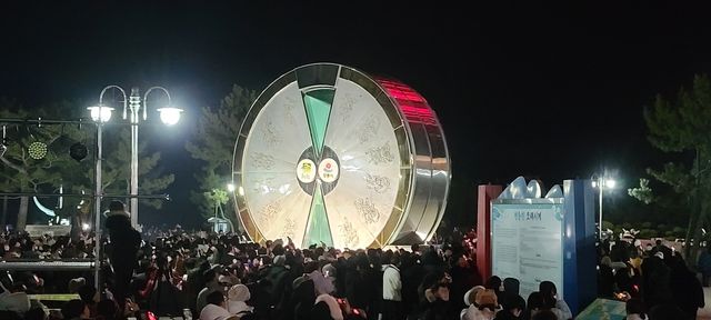 정동진 모래시계 회전식