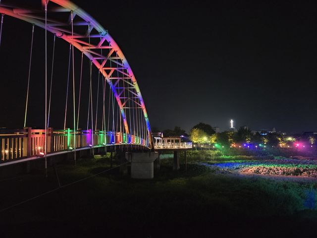 마장달빛교 야간조명