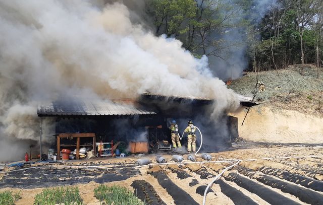 강릉 주택 화재