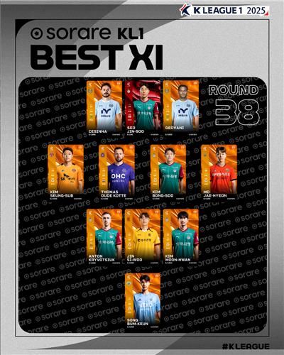 K리그1 2025 38라운드 베스트11.