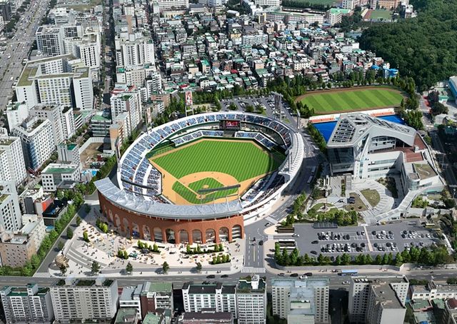 성남시 야구전용구장 조감도