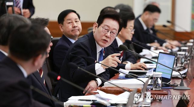 이재명 대통령, 국무회의 발언