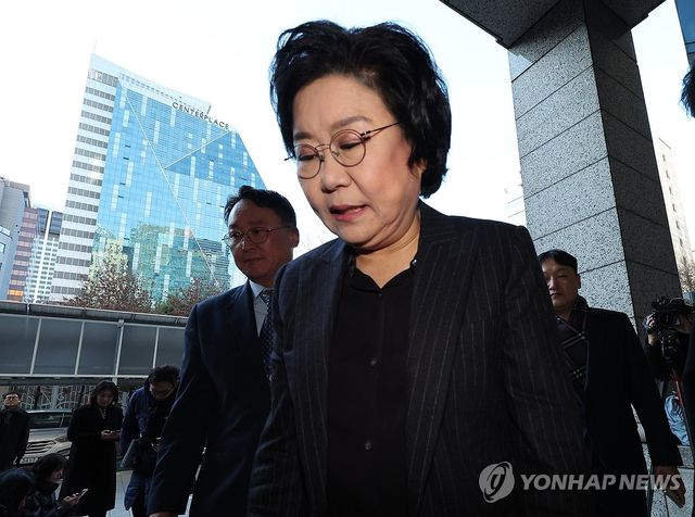 출근하는 이혜훈 후보자