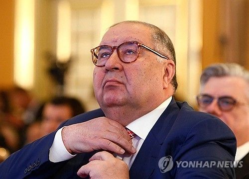 러시아 억만장자 알리셰르 우스마노프 