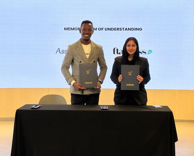 사우디아라비아 스타트업과 업무협약 체결하는 카지미르 씨