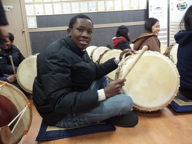 충남대 국제언어교육원 시절 카지미르 씨