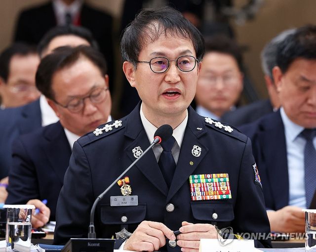 김승룡 소방청장 직무대행