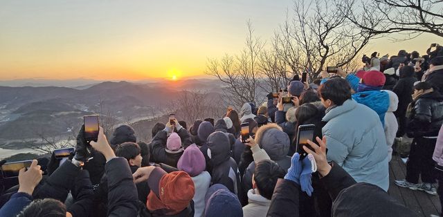 임실 국사봉 해맞이 행사