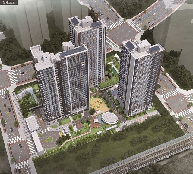 남양주 진접2지구 B1블록 공공분양 조감도[LH 제공. 재판매 및 DB 금지]