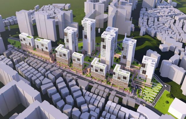 노량진동 221-24번지 일대 모아타운 조감도