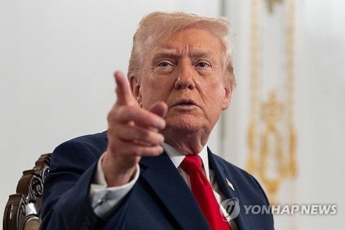 도널드 트럼프 미국 대통령