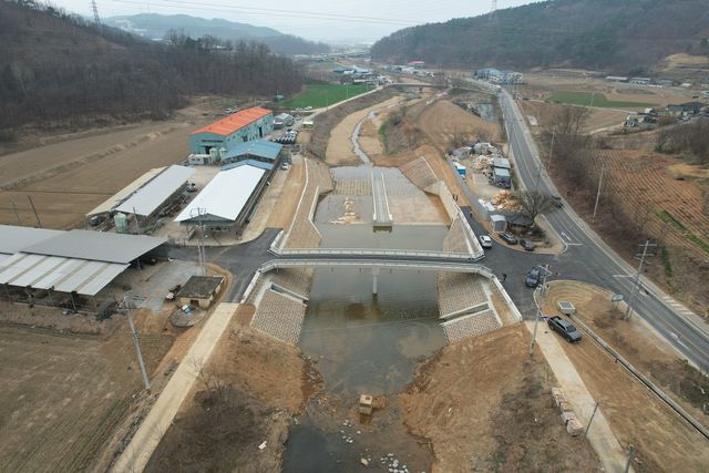 경북 구미시 성수천 모습